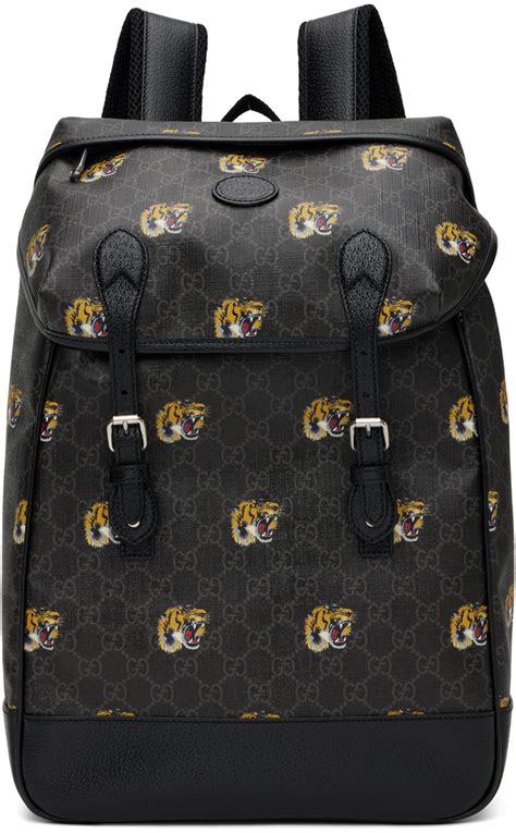 gucci tian tiger backpack|gucci tiger print nylon backpack.